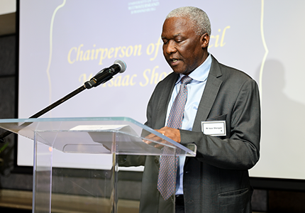 Chairperson of Council Mr Isaac Shongwe Chairperson of Council Mr Isaac Shongwe